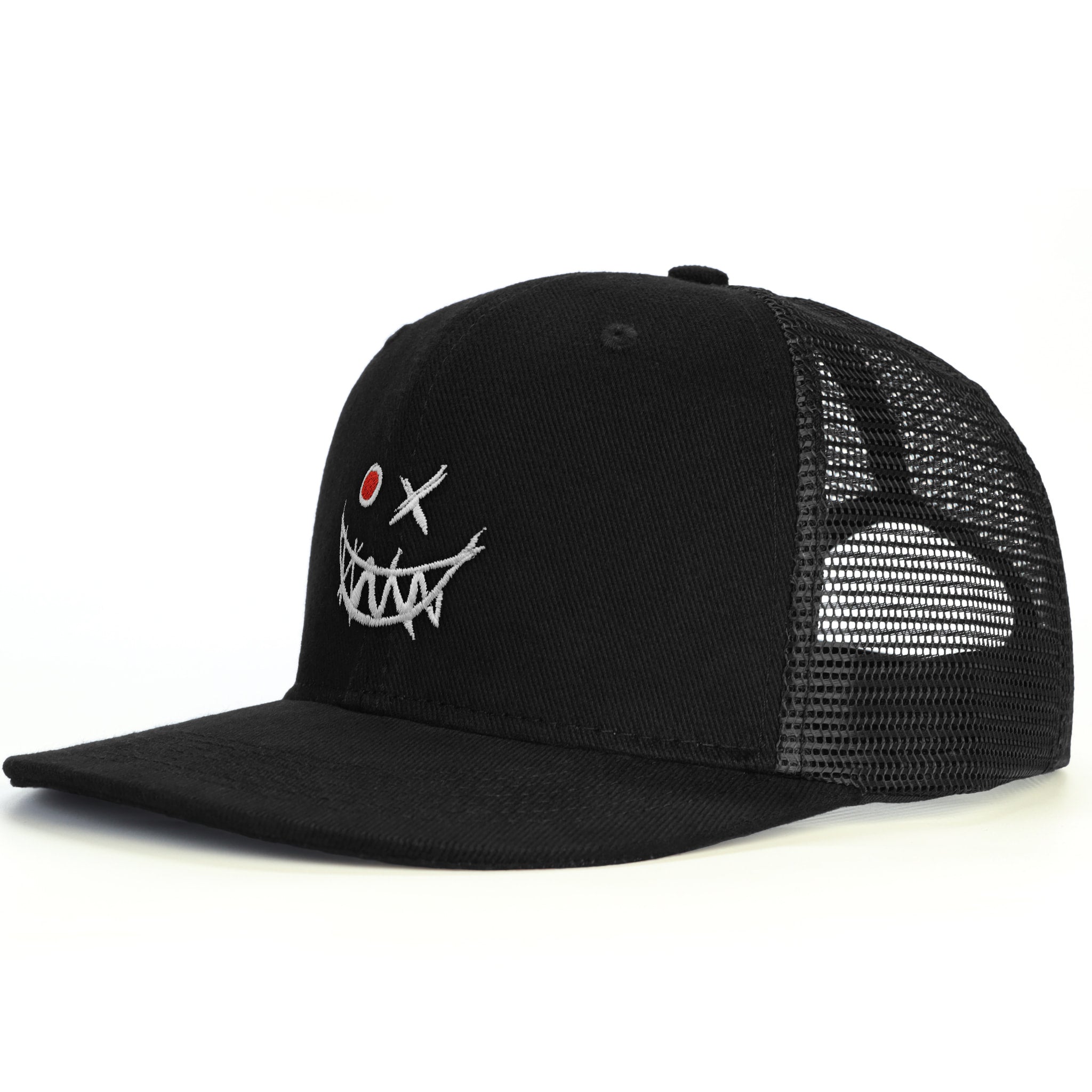 XO Smile Snapback Şapka - siyah