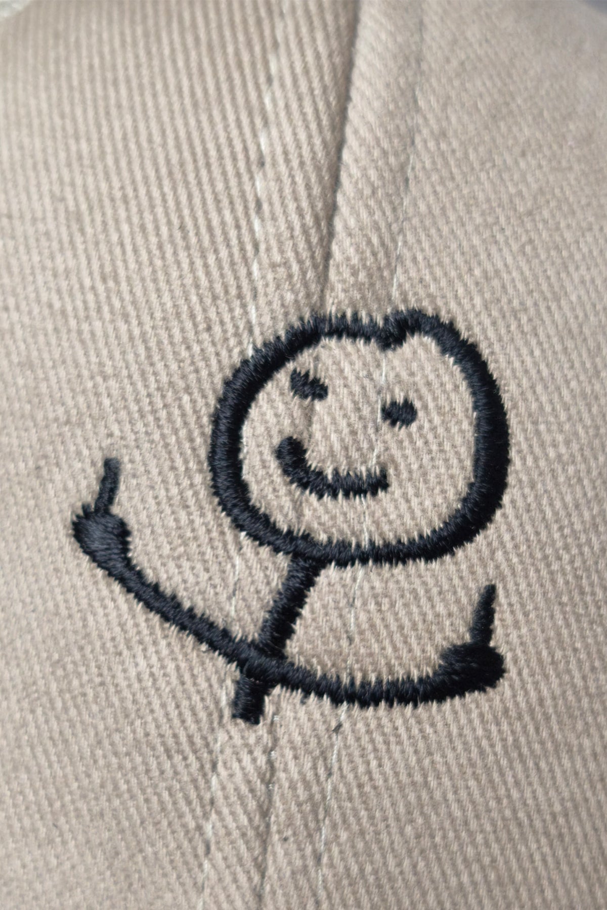 Çokta umrumda Snapback Şapka - bej