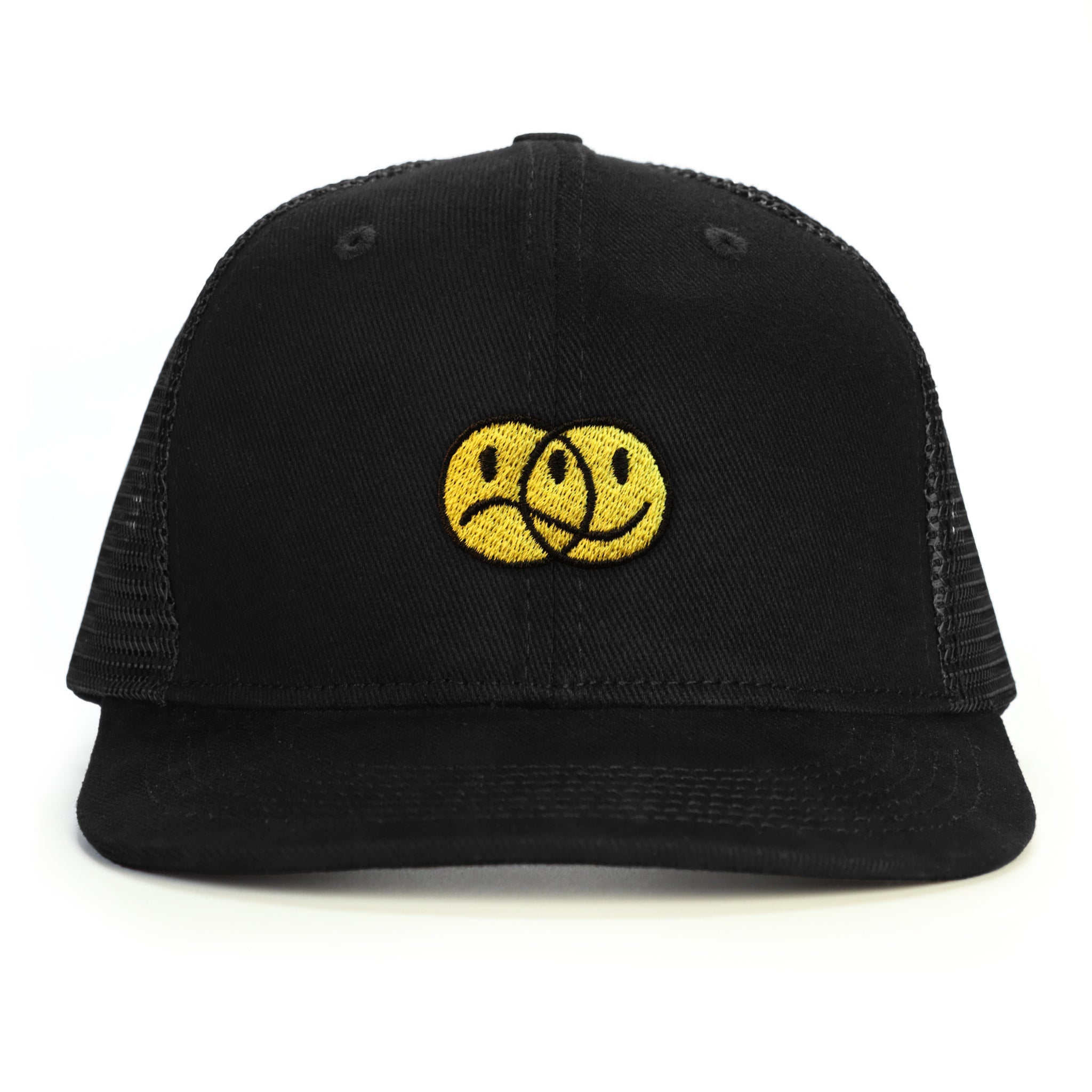 Bi Polarr Smile Snapback Şapka - siyah
