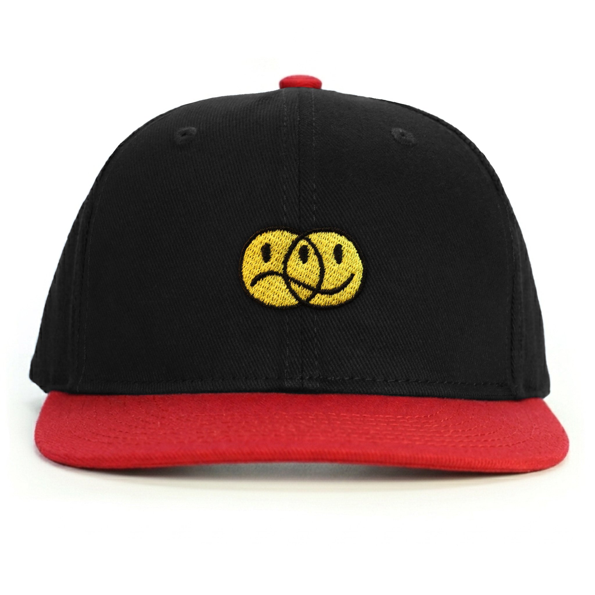 Bi Polarr Smile Snapback Şapka - kırmızı