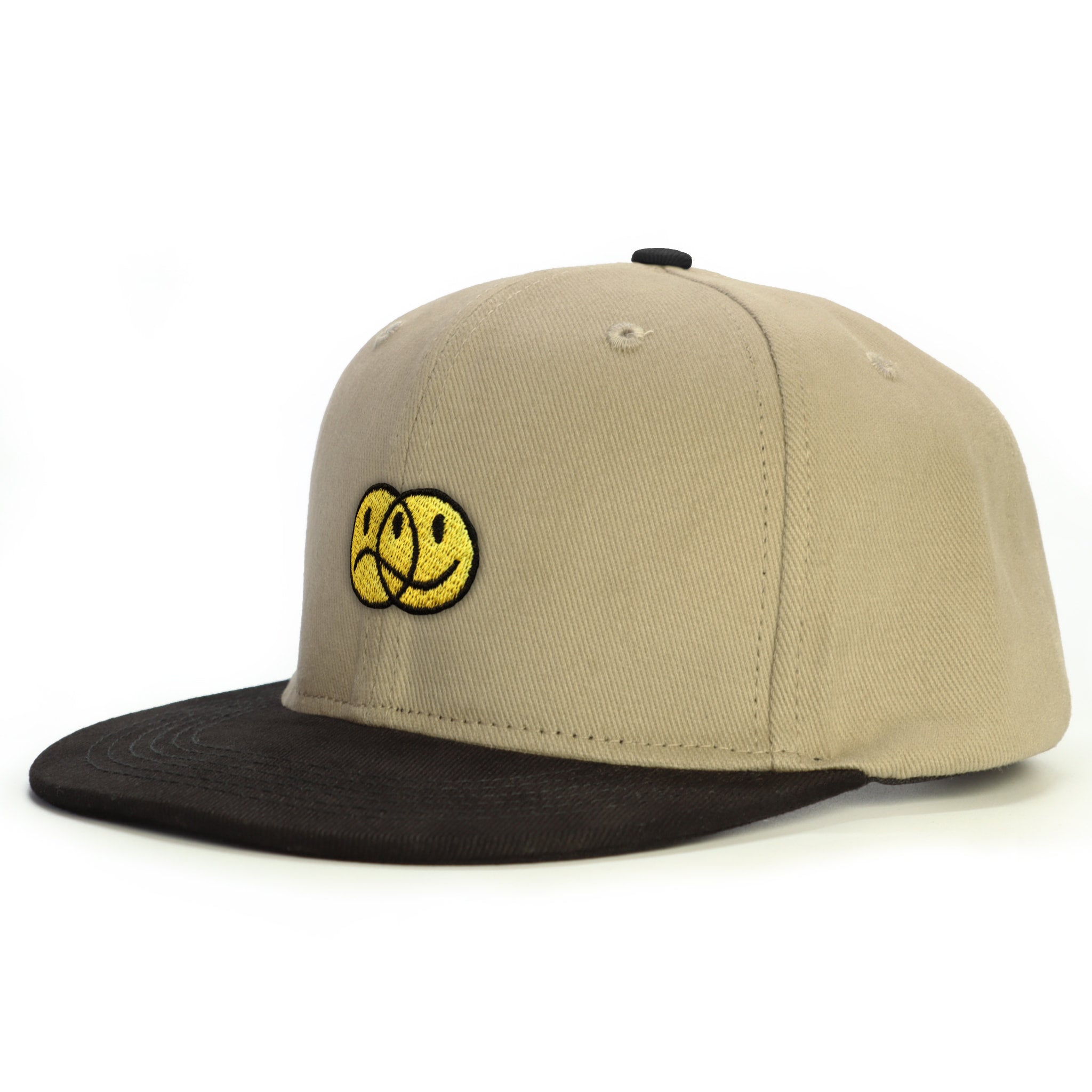 Bi Polarr Smile Snapback Şapka - bej