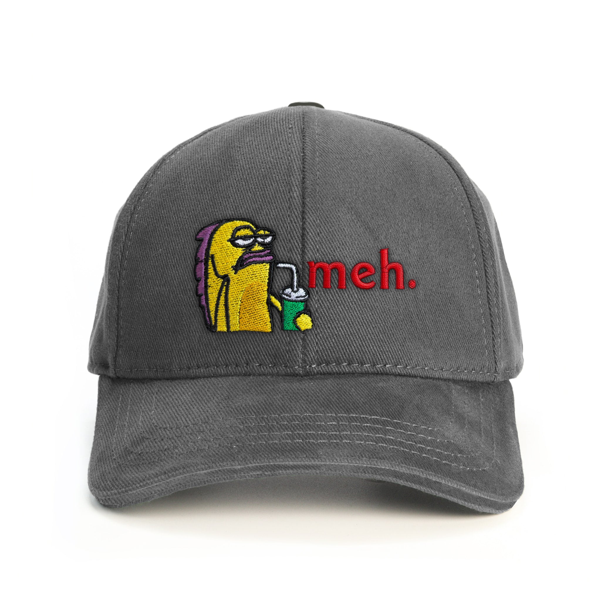 Spongebob Meh Baseball Şapka - gri