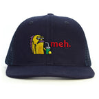 Spongebob Meh Snapback Şapka - lacivert