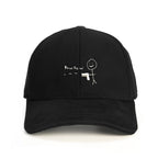 Pew Pew Baseball Şapka - siyah