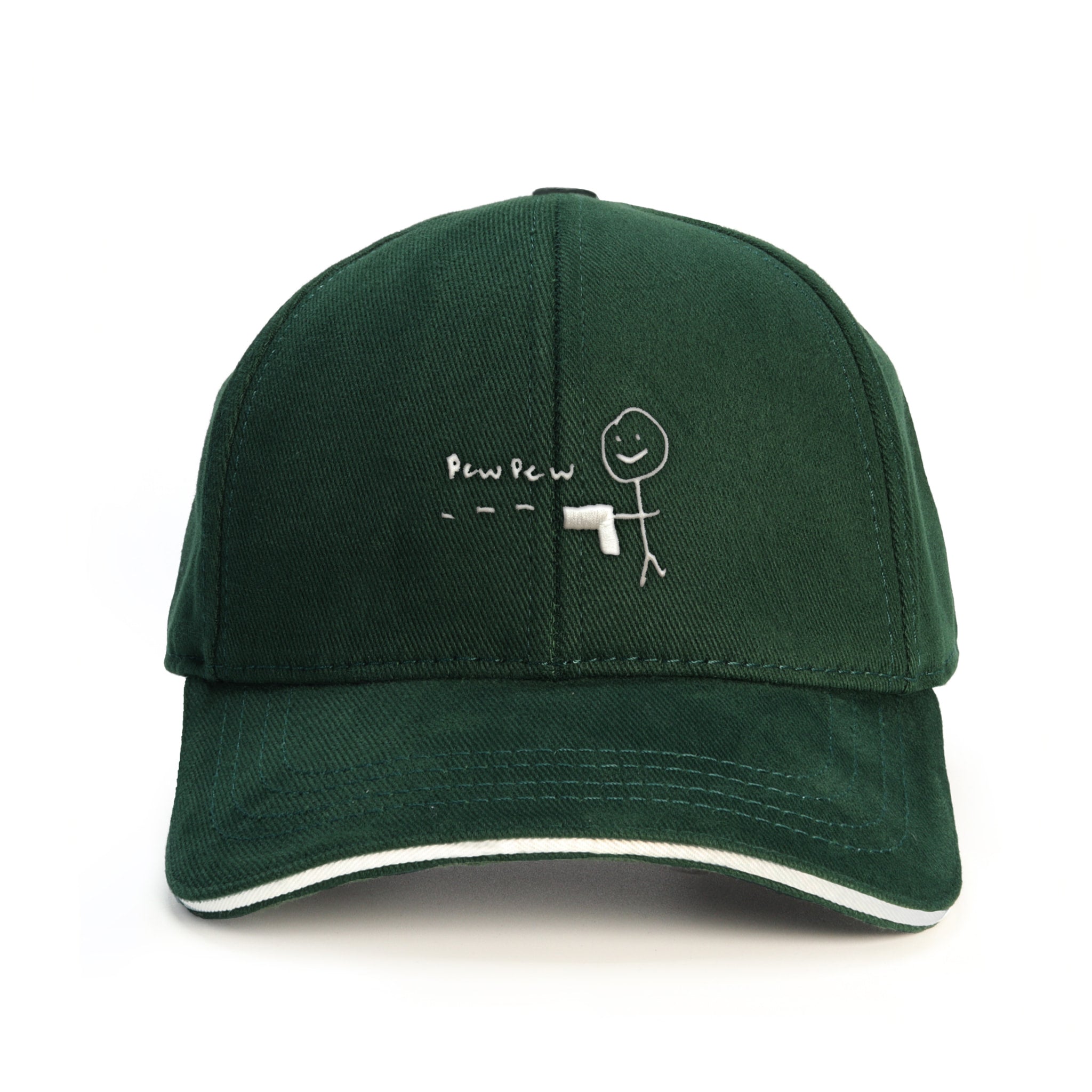 Pew Pew Baseball Şapka - yeşil