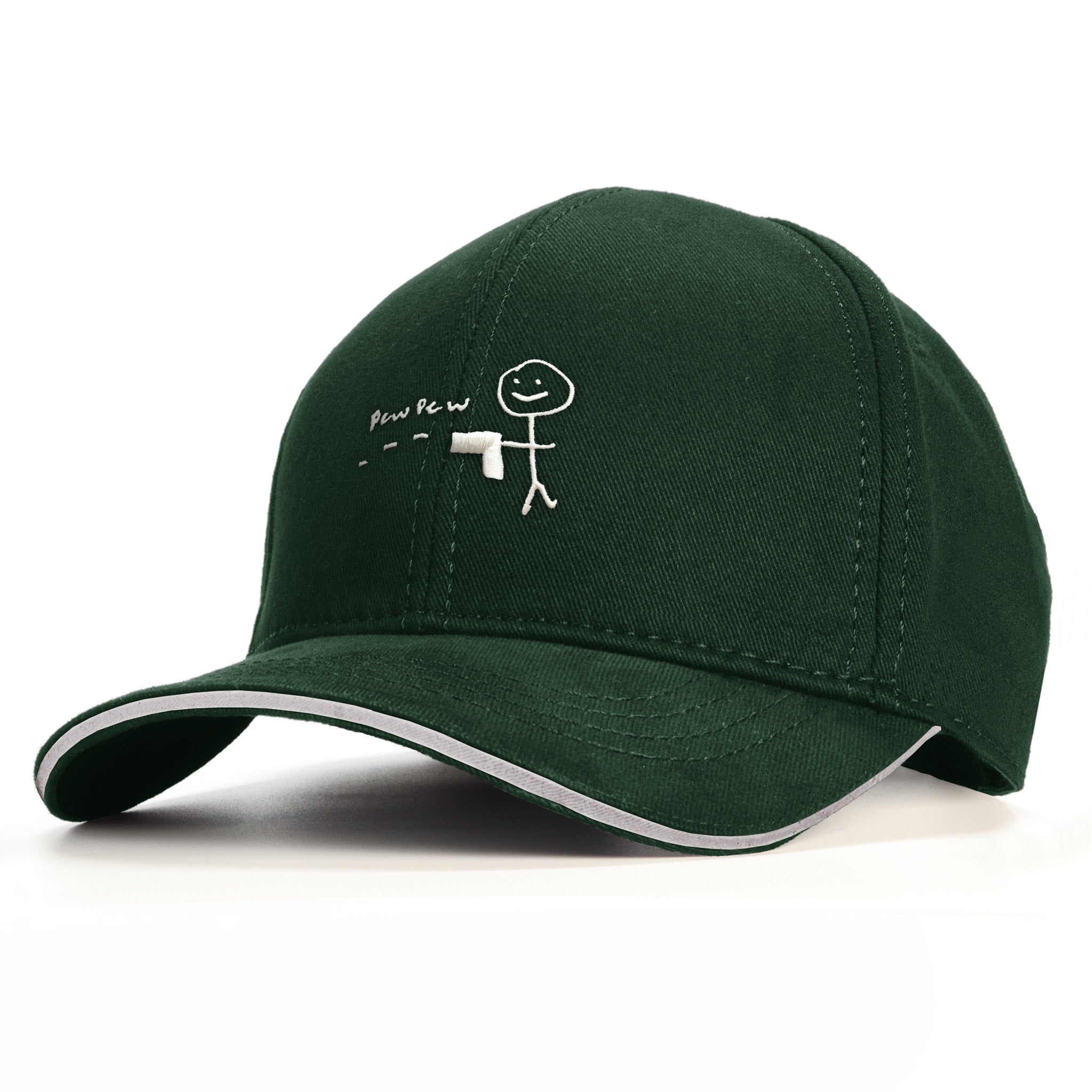 Pew Pew Baseball Şapka - yeşil