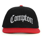 COMPTON Snapback Şapka - kırmızı
