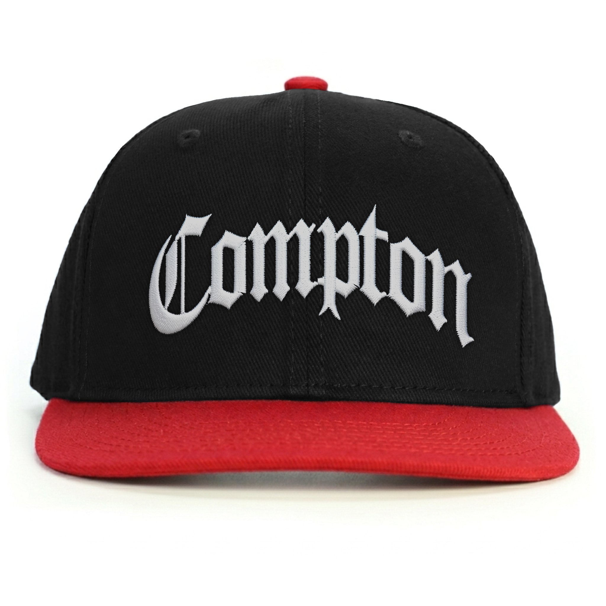 COMPTON Snapback Şapka - kırmızı