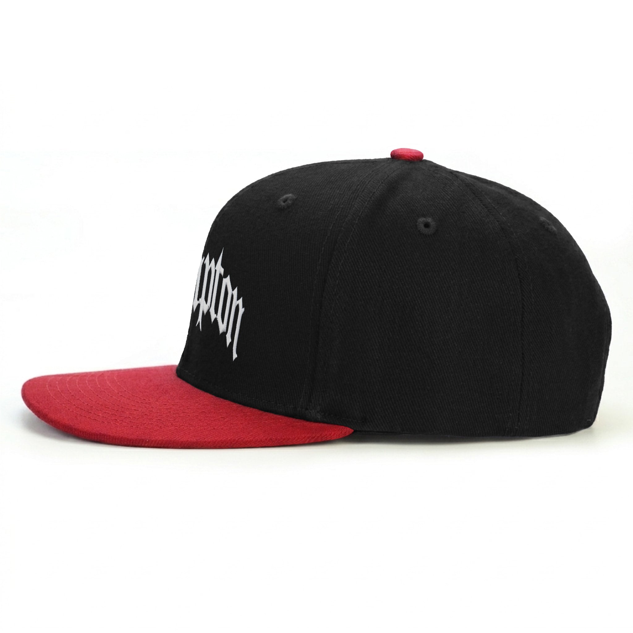 COMPTON Snapback Şapka - kırmızı