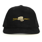Drummer Punch Snapback Şapka - siyah