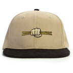 Drummer Punch Snapback Şapka - bej