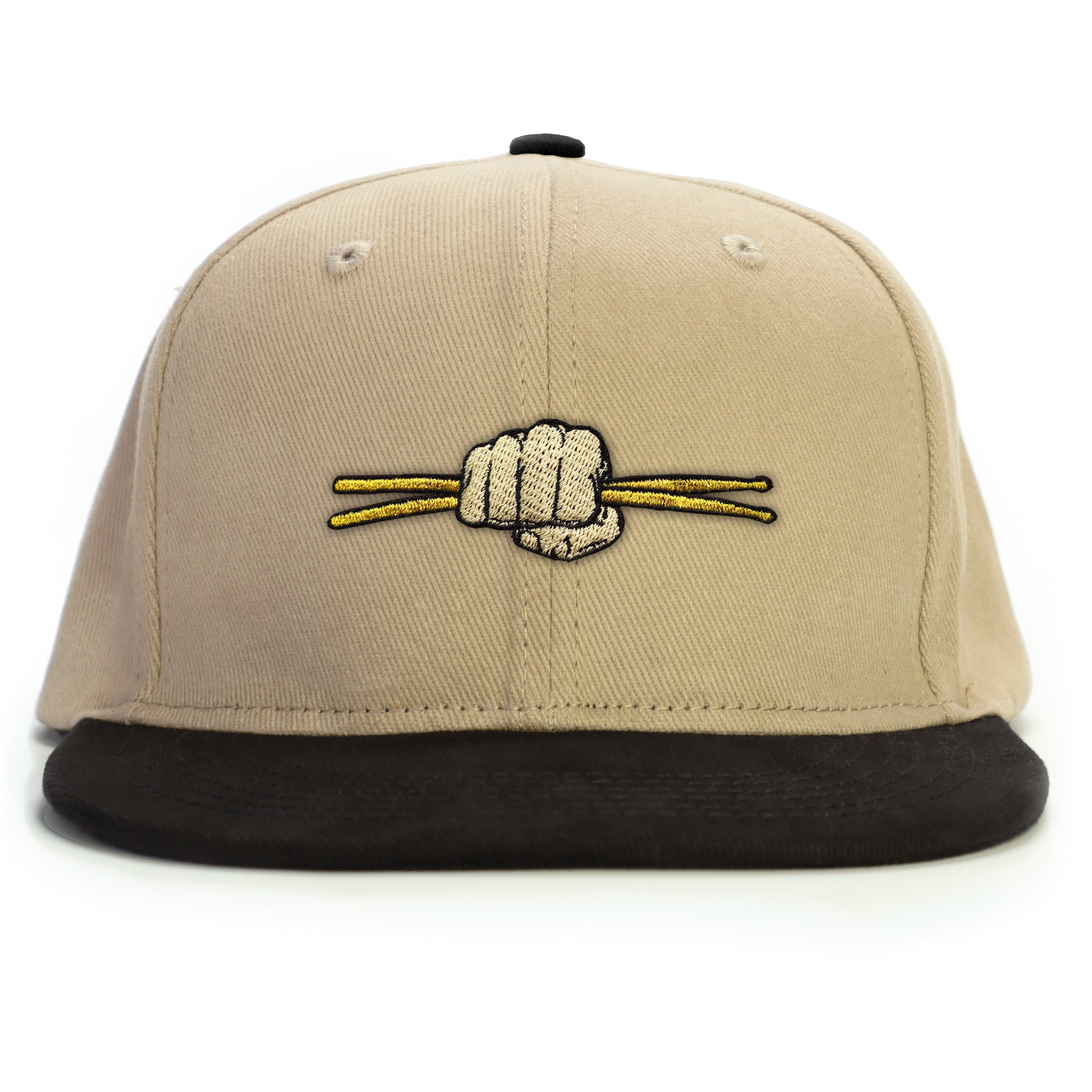 Drummer Punch Snapback Şapka - bej