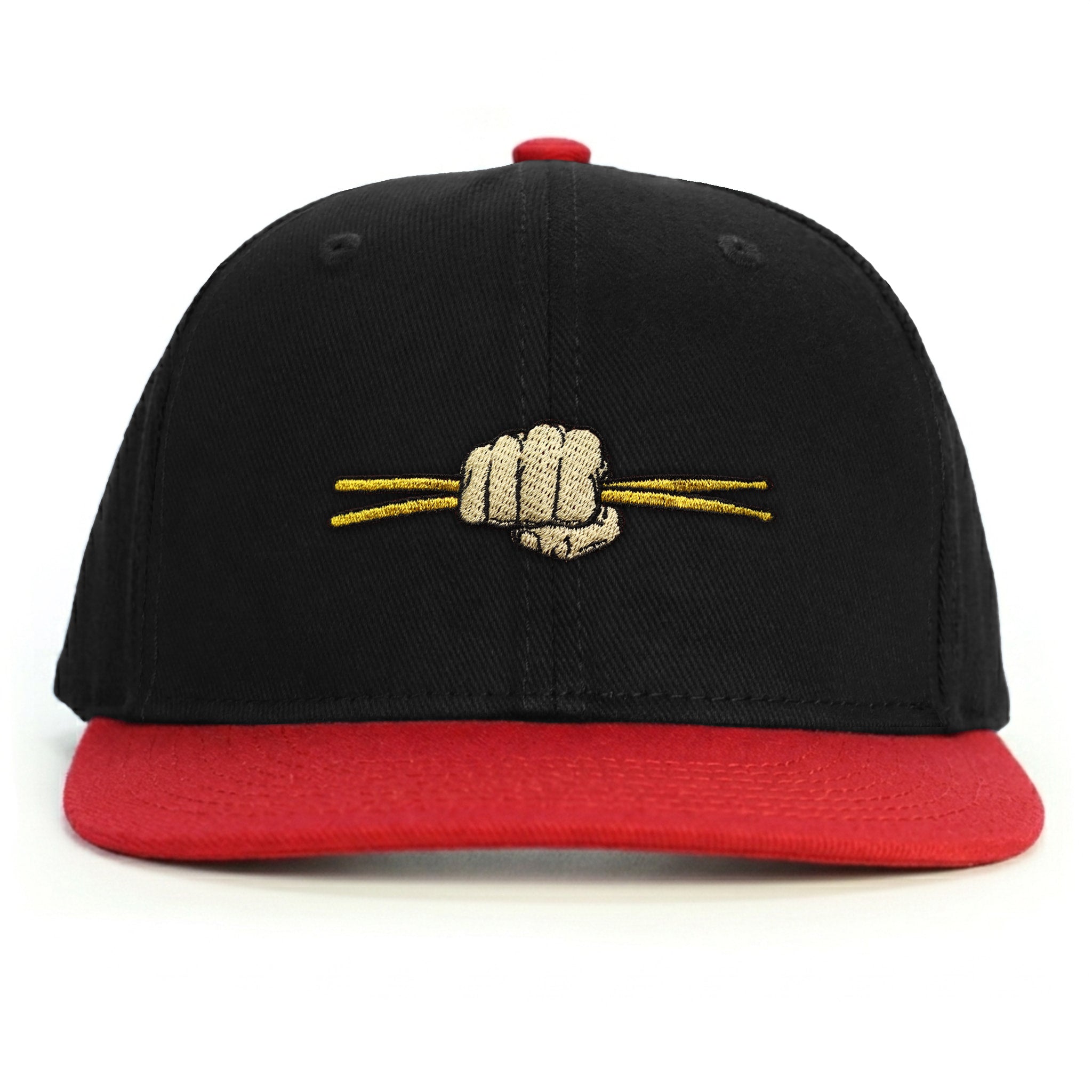 Drummer Punch Snapback Şapka - kırmızı