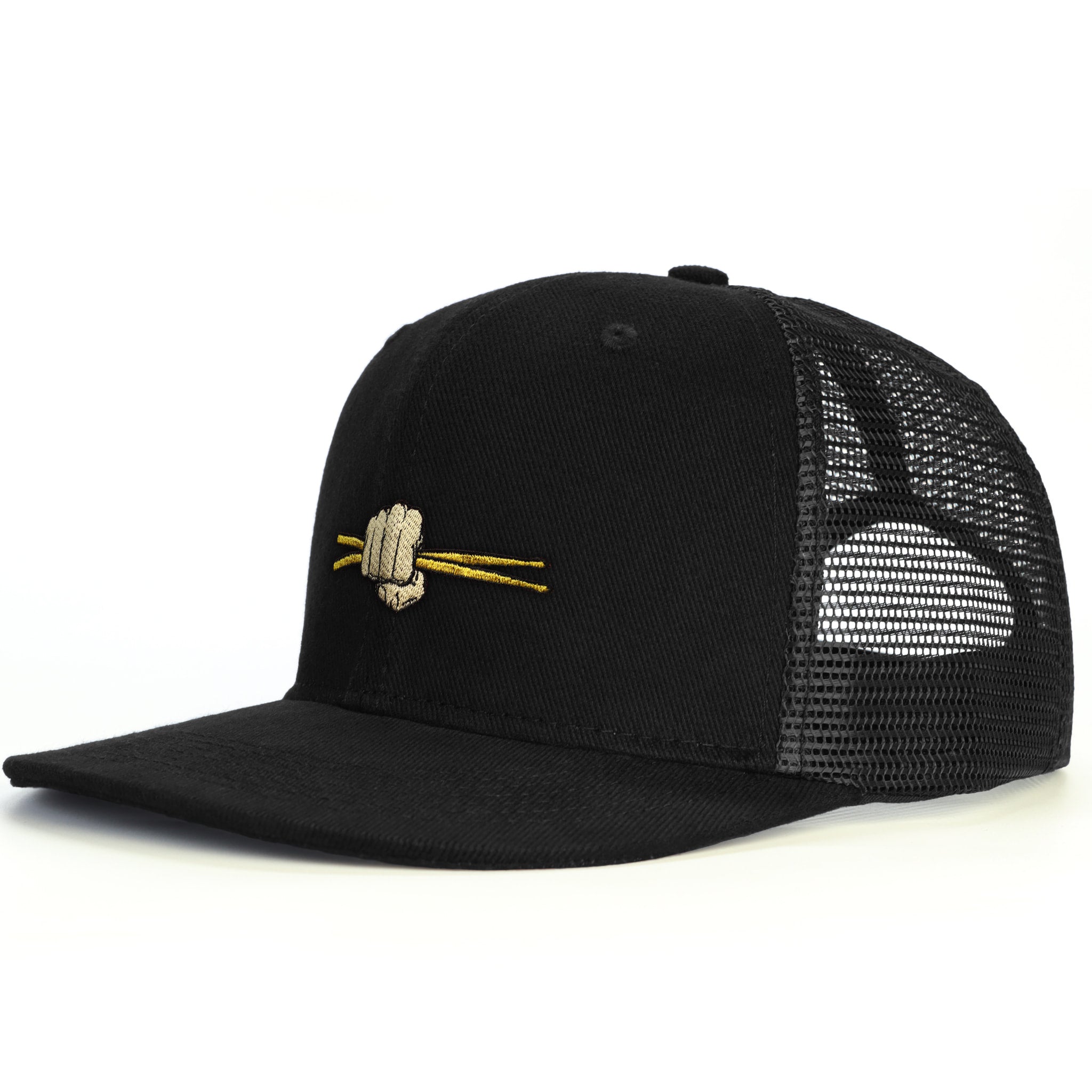 Drummer Punch Snapback Şapka - siyah