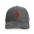WoW Horde Baseball Şapka - gri