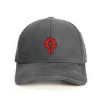 WoW Horde Baseball Şapka - gri