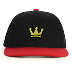 King Snapback Şapka - kırmızı