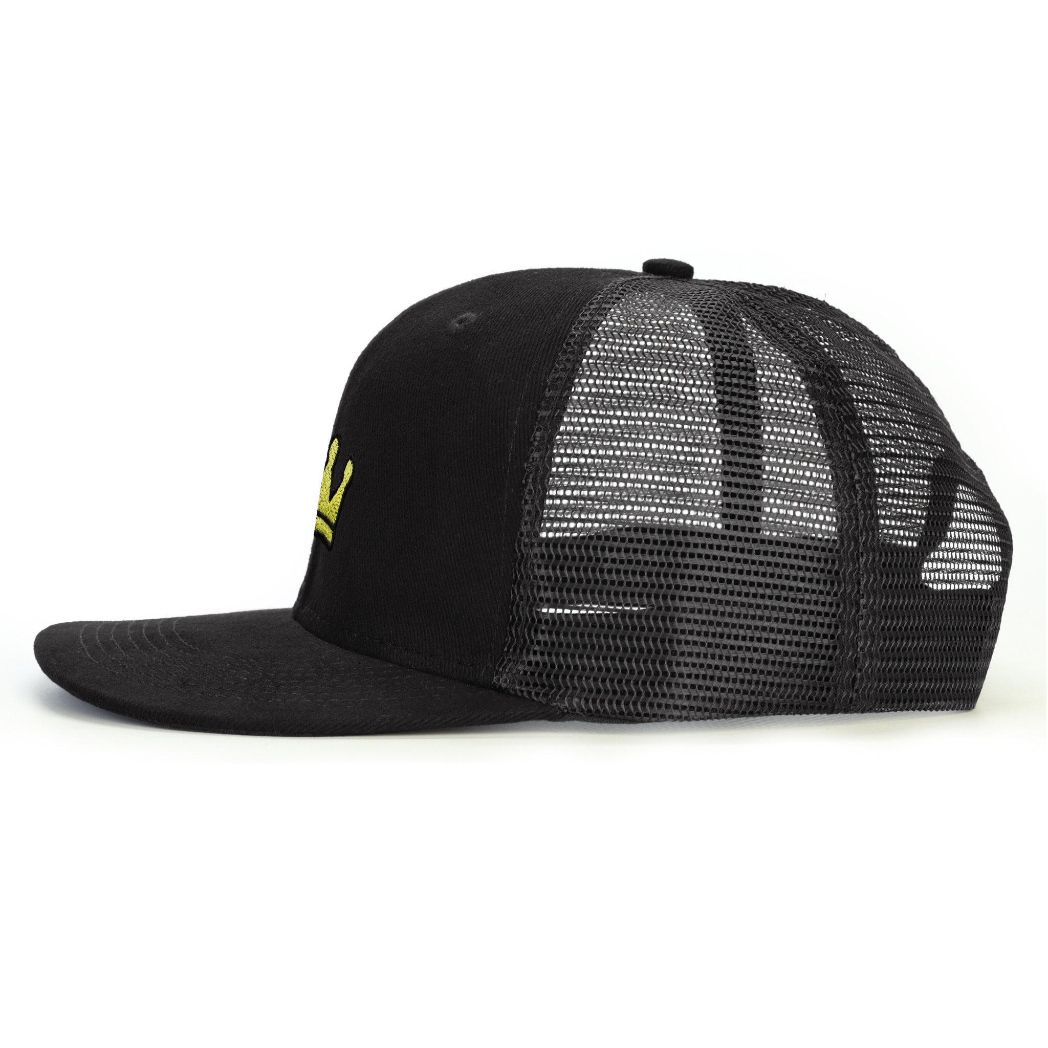 King Snapback Şapka - siyah
