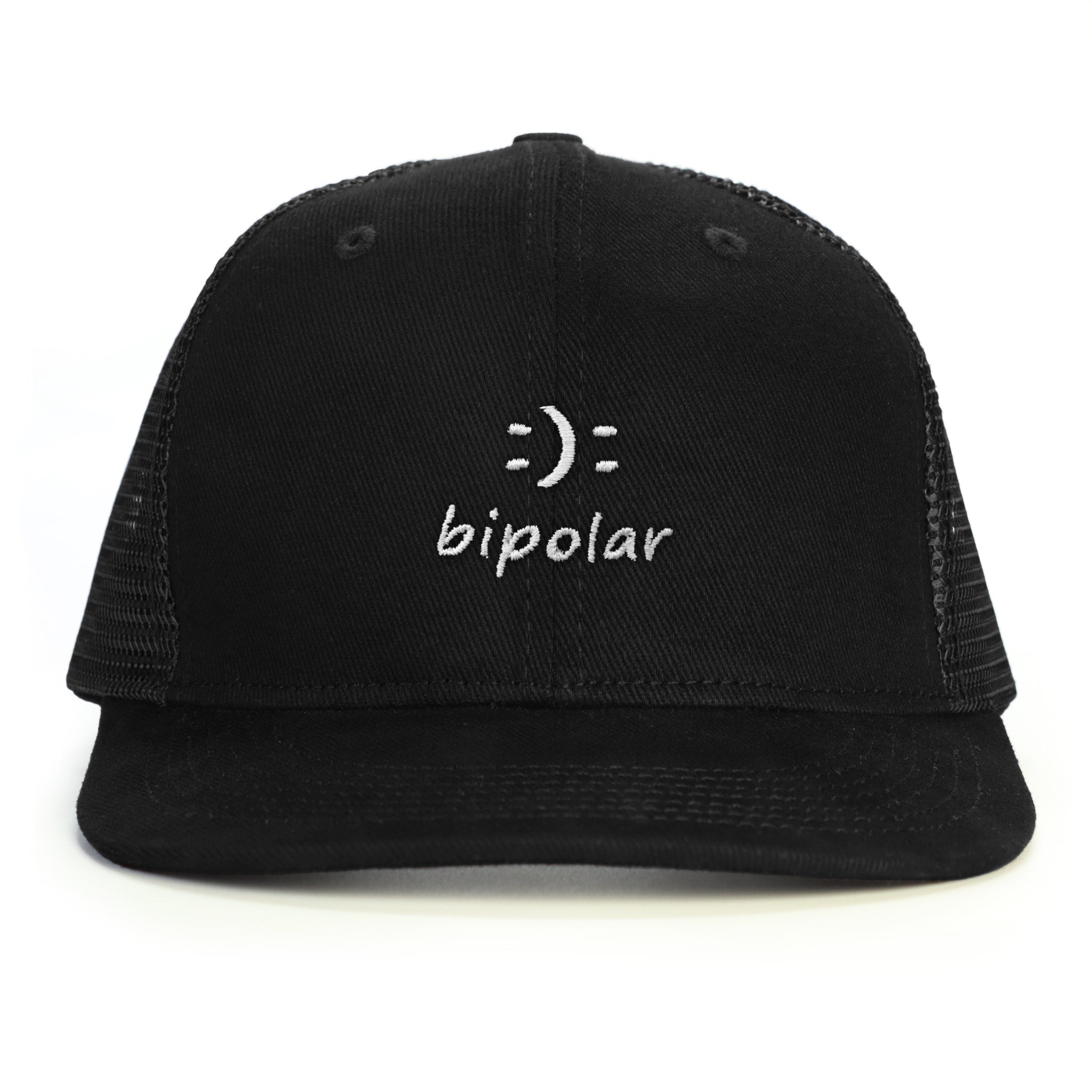 Bi Polar Snapback Şapka - siyah
