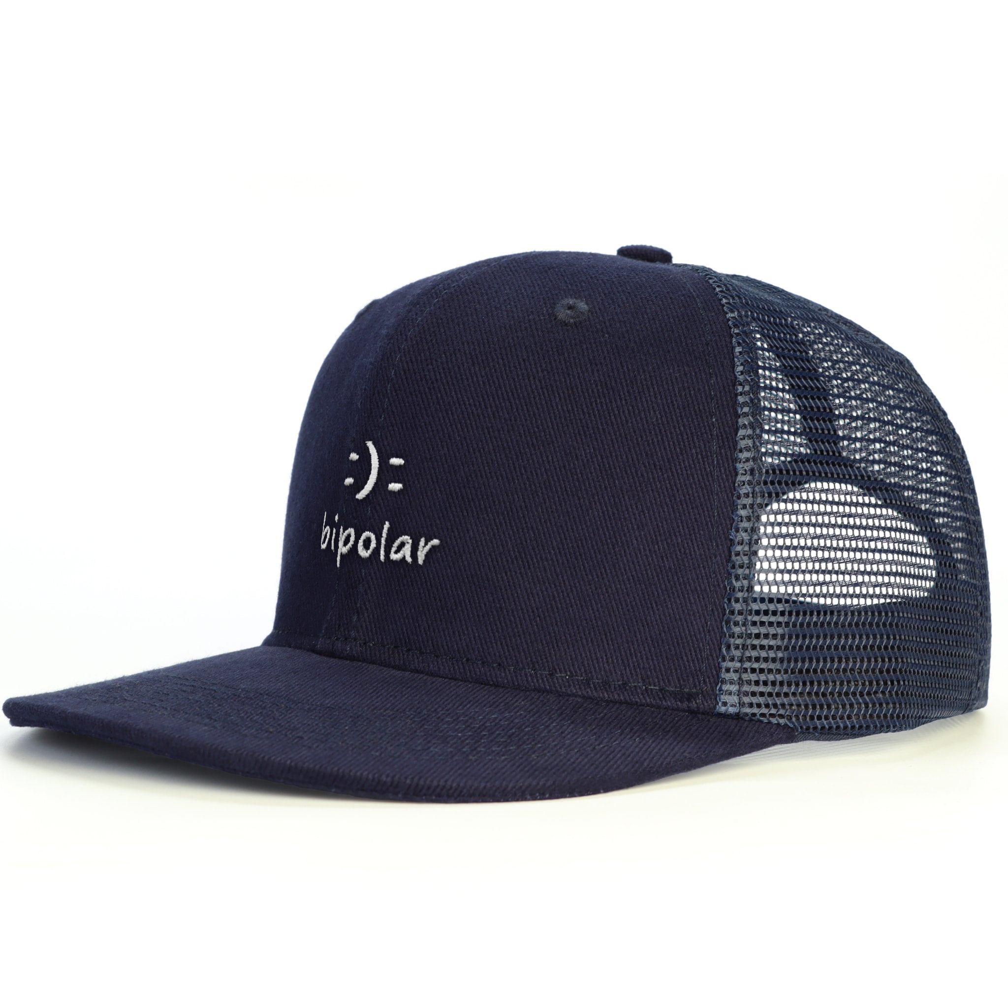 Bi Polar Snapback Şapka - lacivert