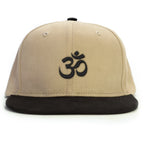 Yaşam Simgesi OM Snapback Şapka - bej