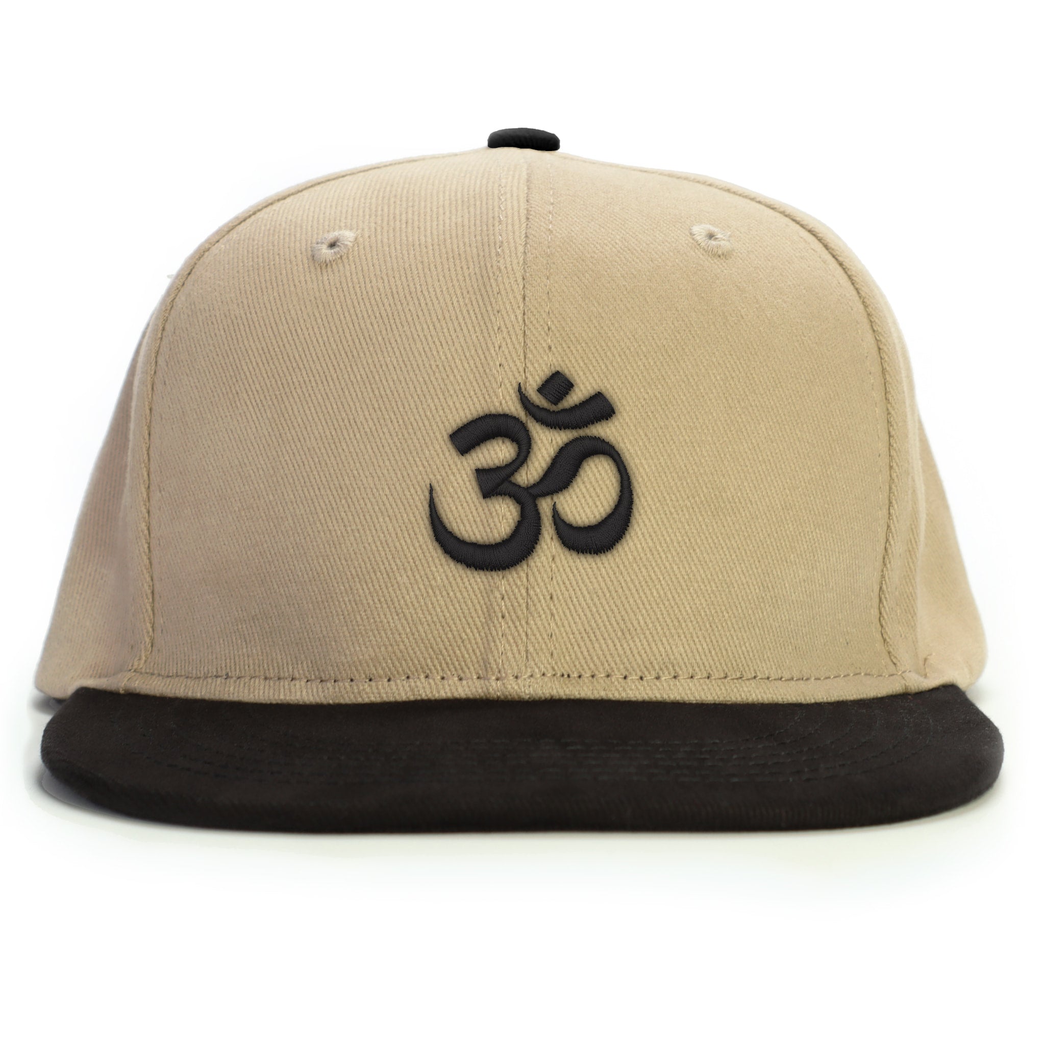 Yaşam Simgesi OM Snapback Şapka - bej