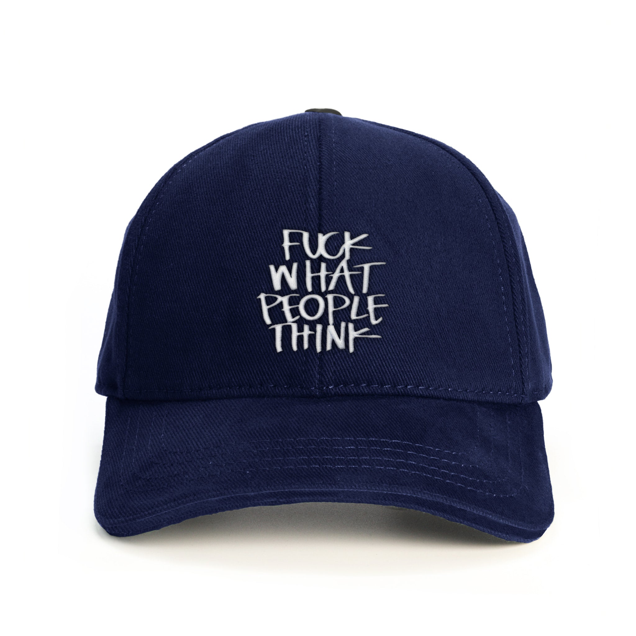 Fuck What People Think Baseball Şapka - lacivert