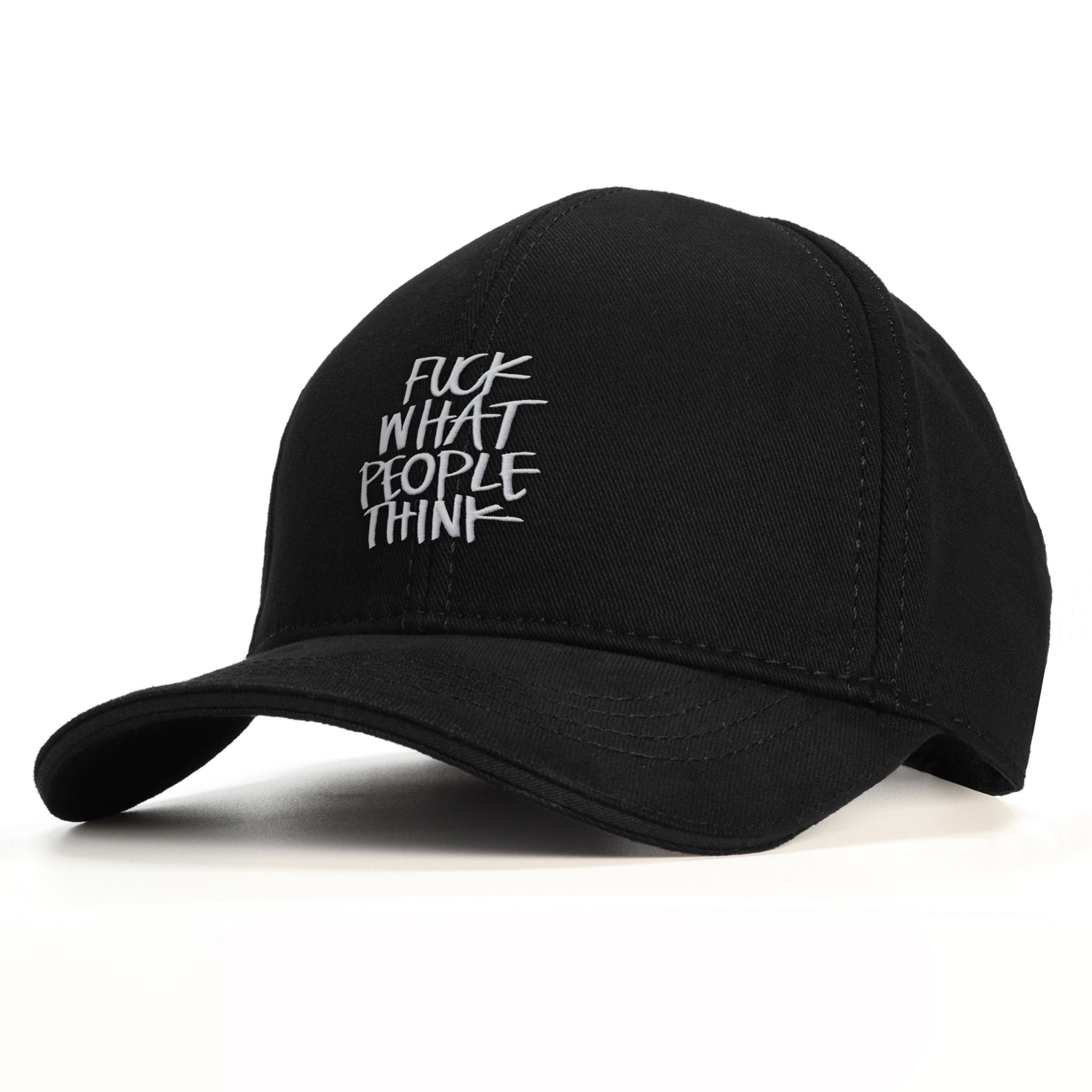 Fuck What People Think Baseball Şapka - siyah