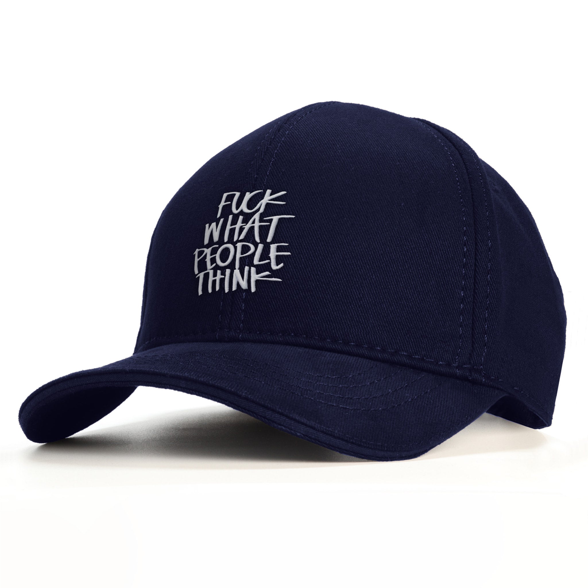 Fuck What People Think Baseball Şapka - lacivert
