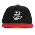 Fuck What People Think Snapback Şapka - kırmızı