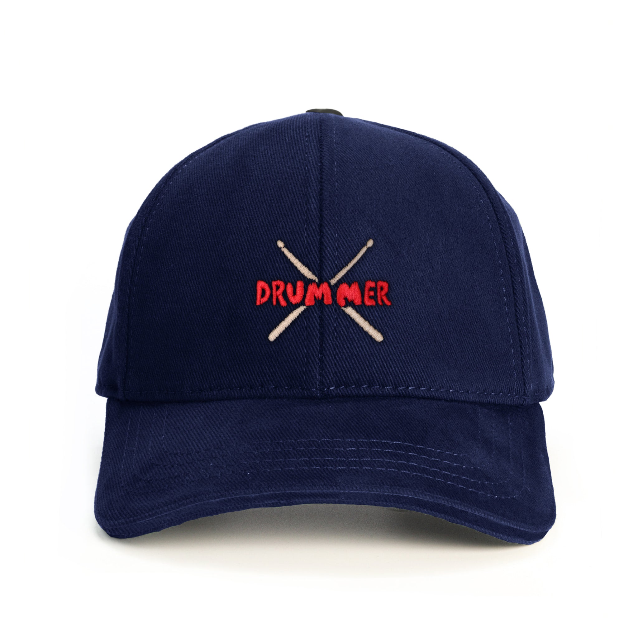 Baterist Drummer Stick Baseball Şapka - lacivert