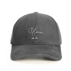 Minimal Gitarist Baseball Şapka - gri