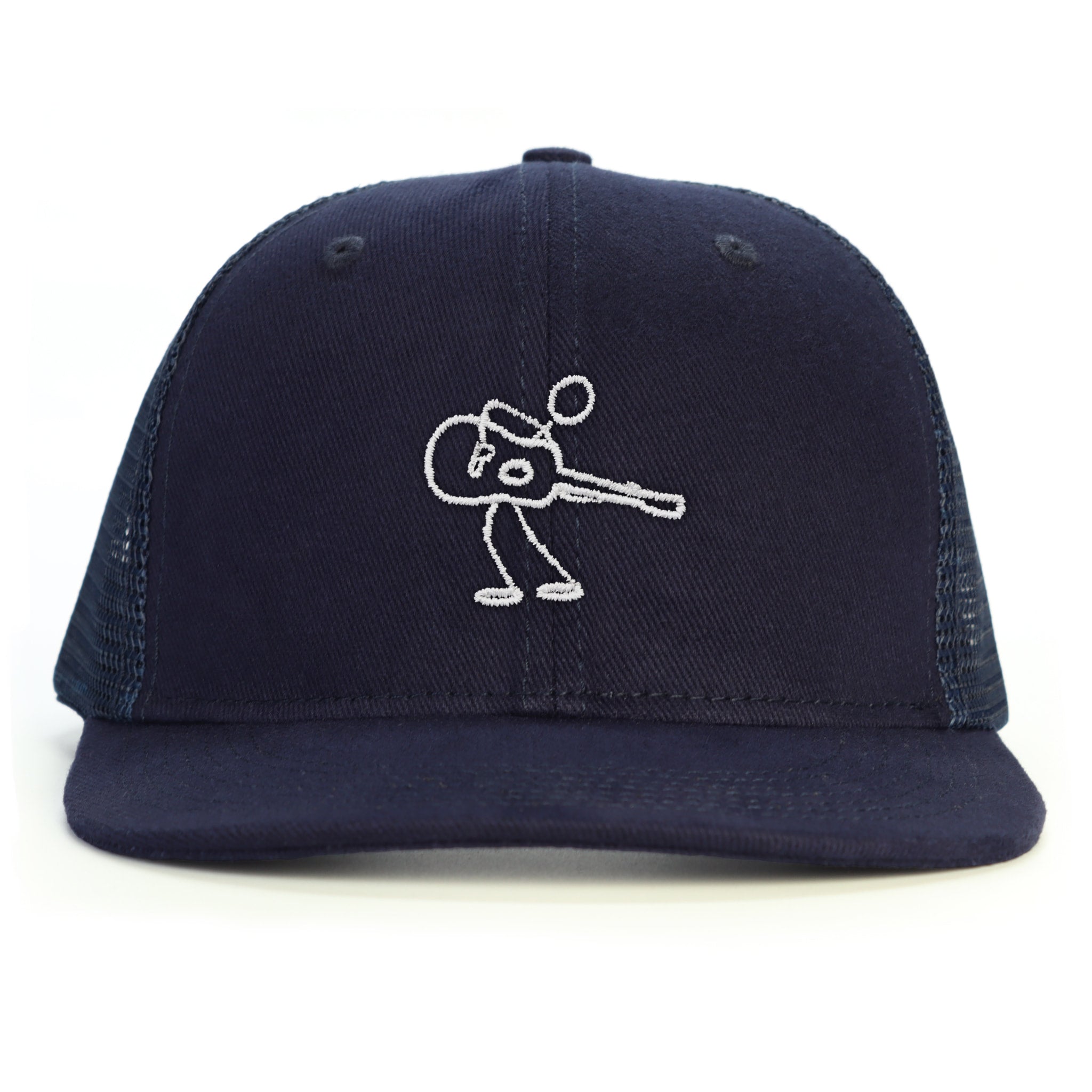 Minimal Gitarist Snapback Şapka - lacivert