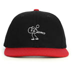 Minimal Gitarist Snapback Şapka - kırmızı
