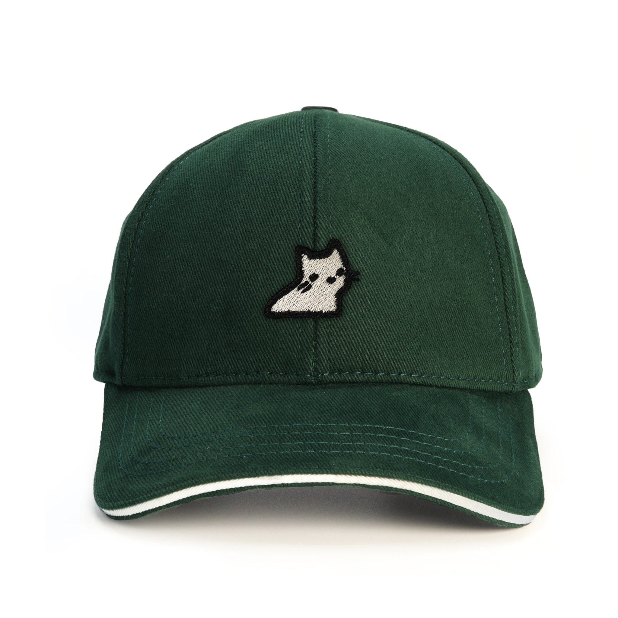 Masum Kedi Baseball Şapka - yeşil
