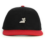 Masum Kedi Snapback Şapka - kırmızı