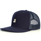 Masum Kedi Snapback Şapka - lacivert