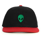 UFO Uzaylı Snapback Şapka - kırmızı