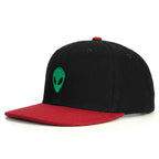 UFO Uzaylı Snapback Şapka - kırmızı