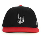 Rock Hell Yeah Snapback Şapka - kırmızı