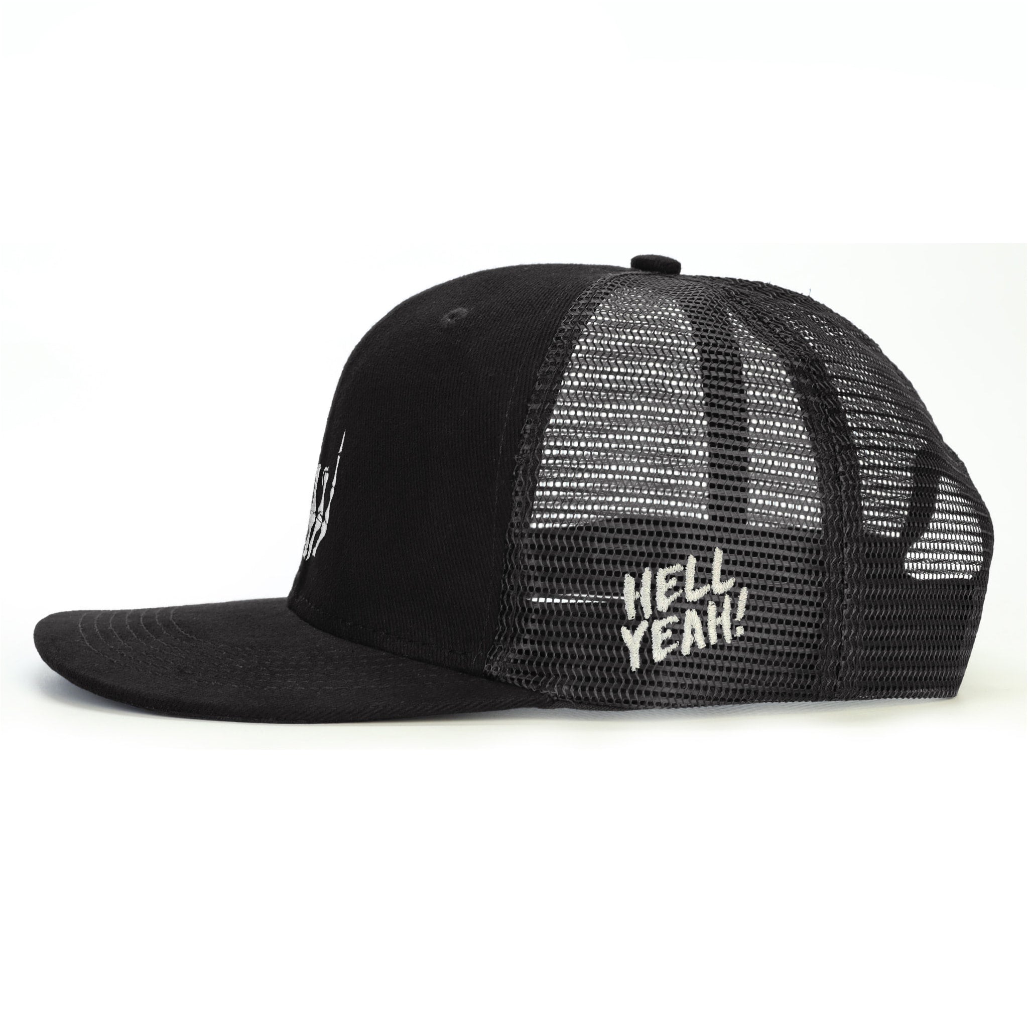 Rock Hell Yeah Snapback Şapka - siyah