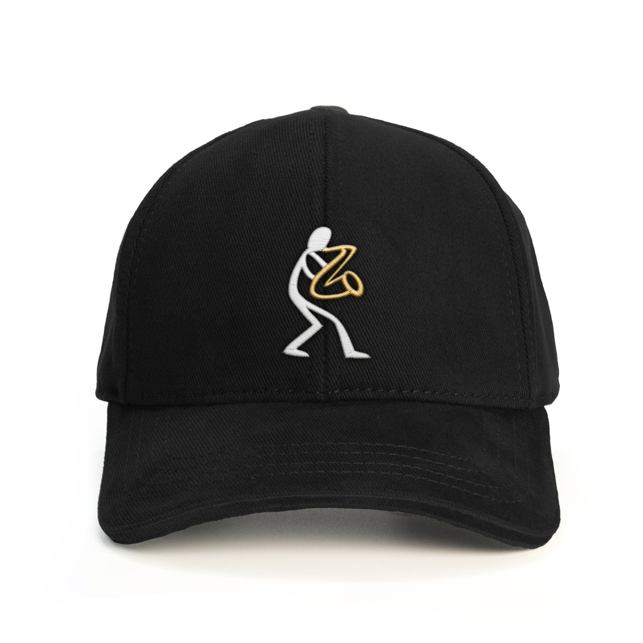 Müzisyen Saksafon Baseball Şapka - siyah