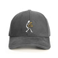 Müzisyen Saksafon Baseball Şapka - gri