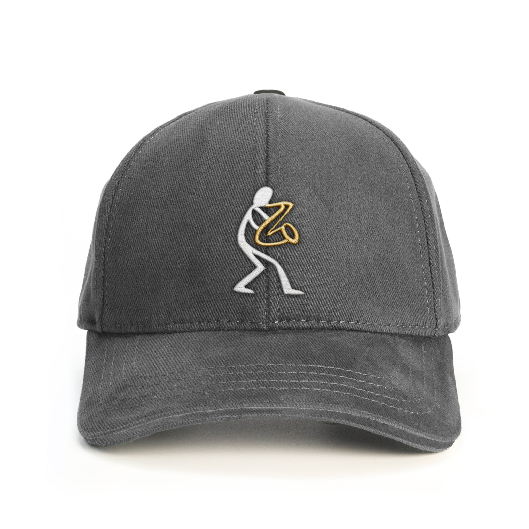 Müzisyen Saksafon Baseball Şapka - gri