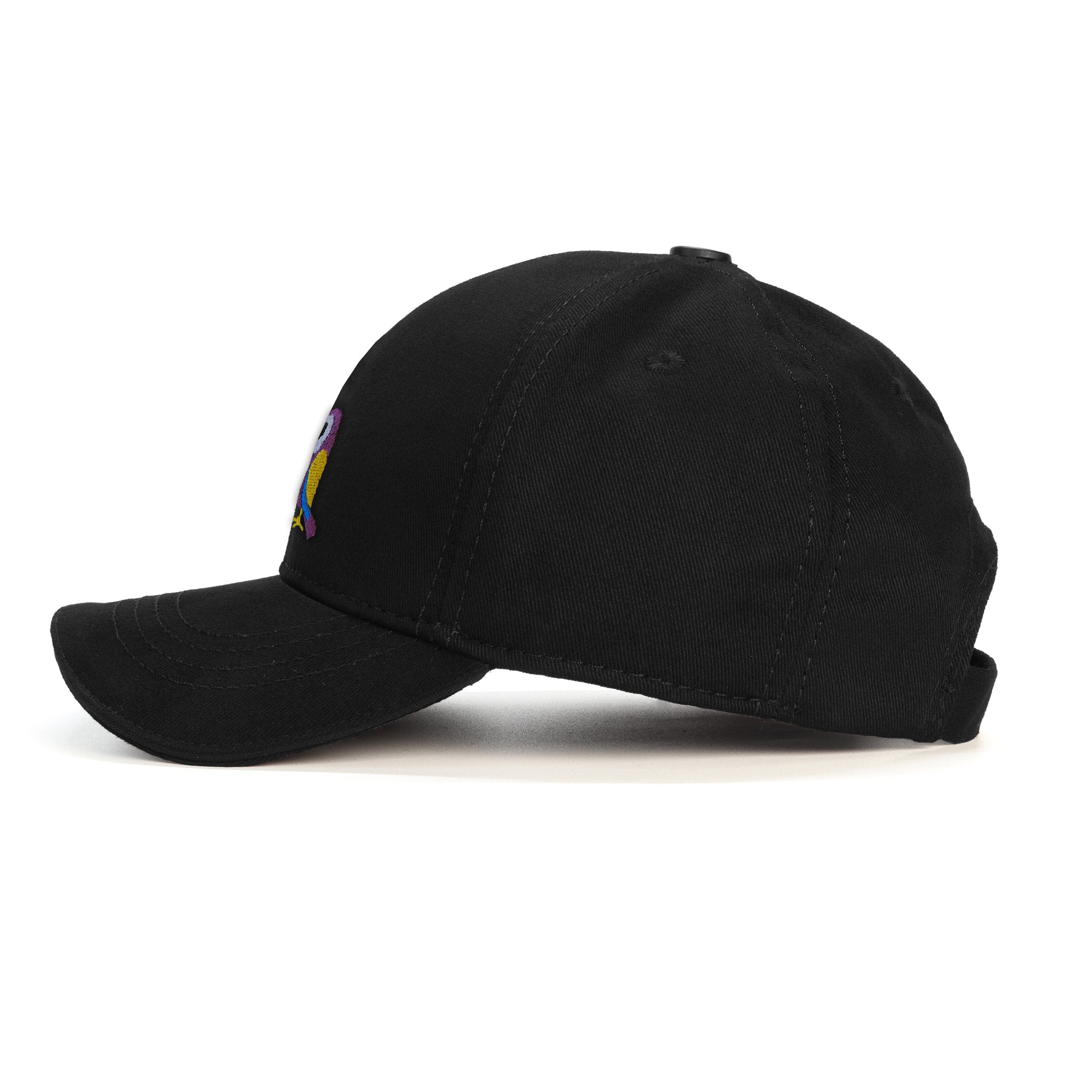 Sevimli Cennet Papağanı Baseball Şapka - siyah