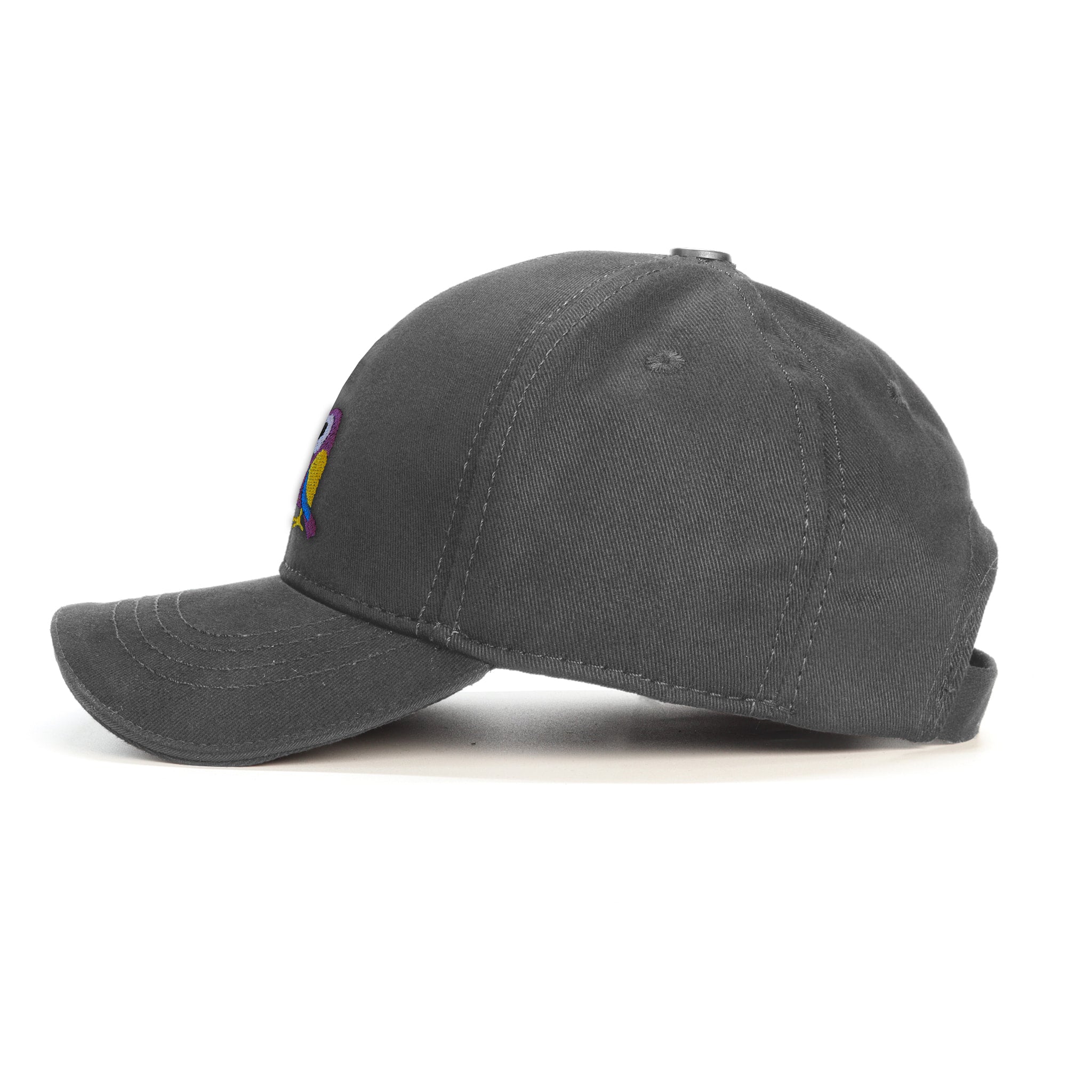 Sevimli Cennet Papağanı Baseball Şapka - gri