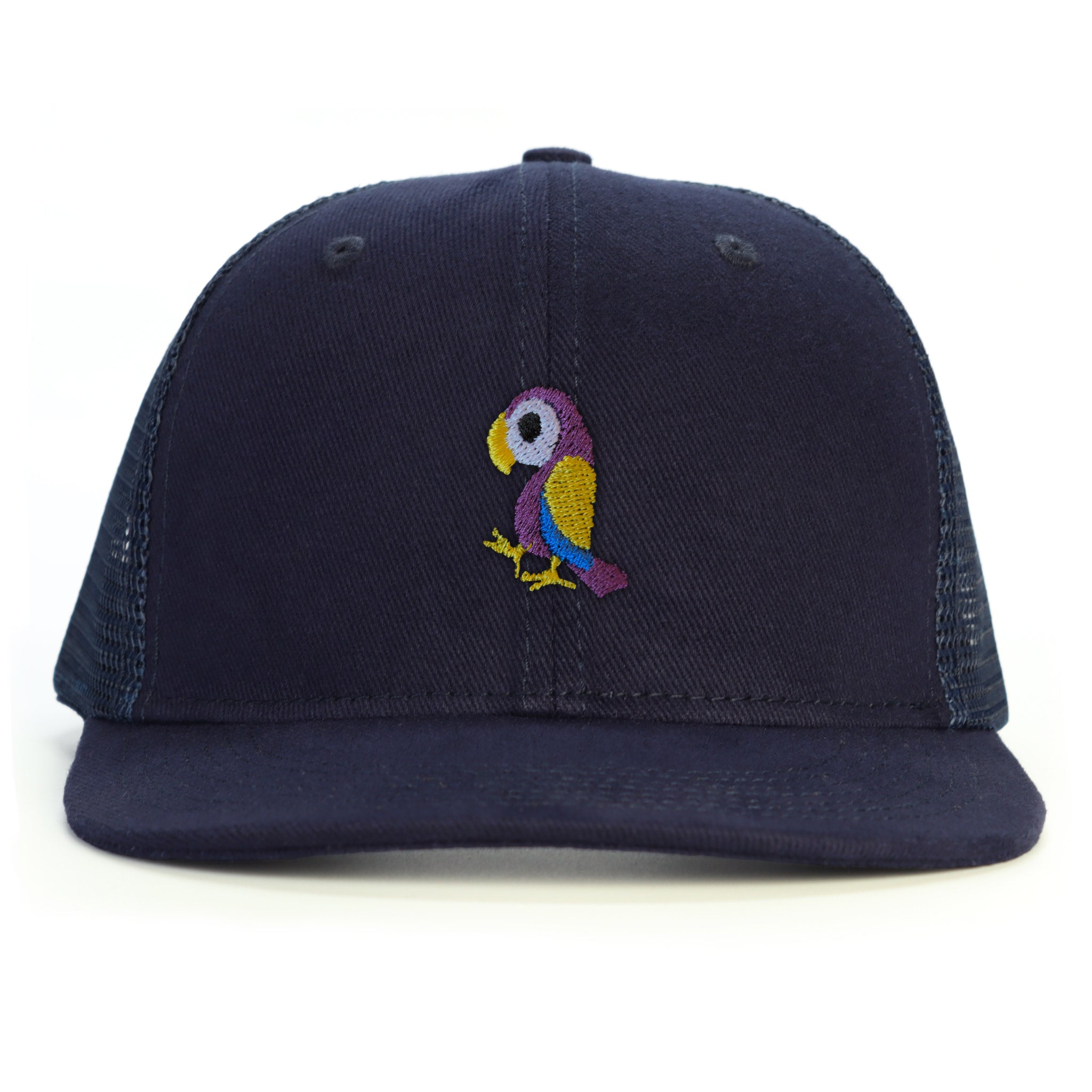 Sevimli Cennet Papağanı Snapback Şapka - lacivert