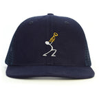 Müzisyen Trompet Snapback Şapka - lacivert
