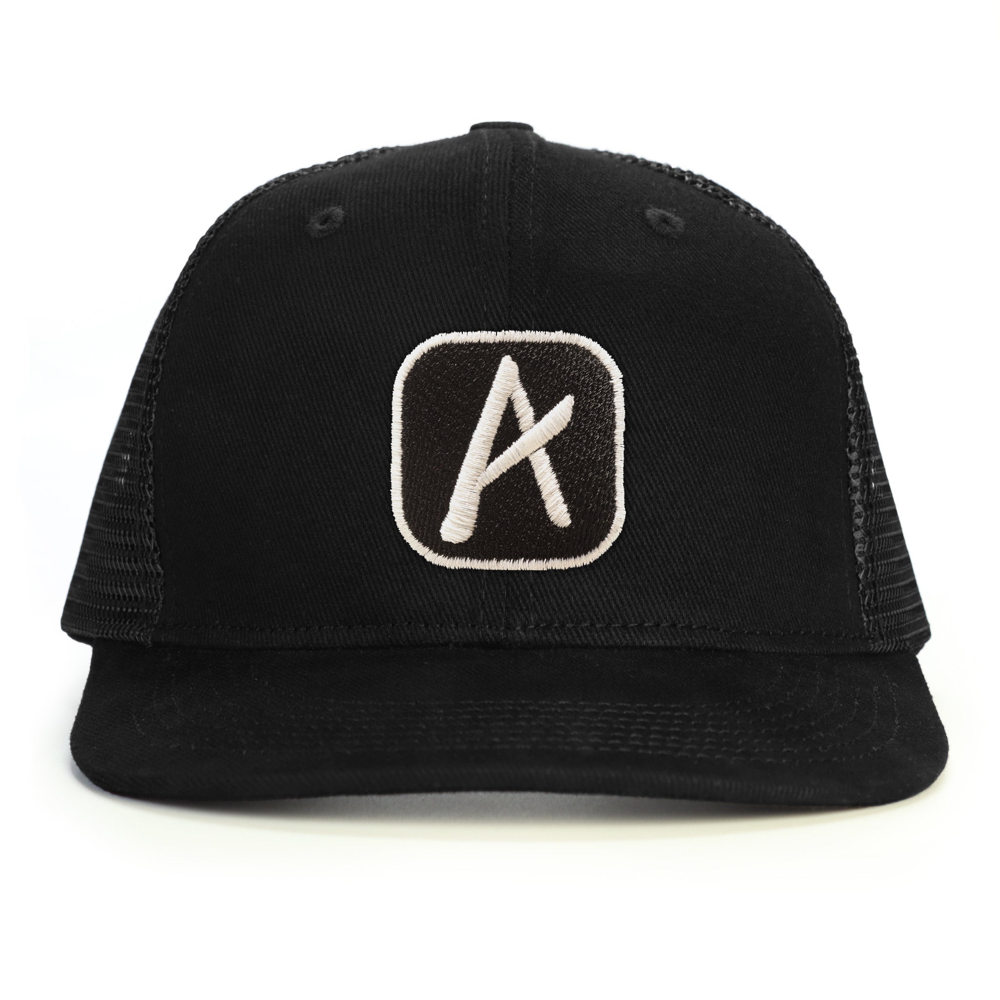 A Patch Snapback Şapka - siyah