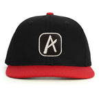 A Patch Snapback Şapka - kırmızı